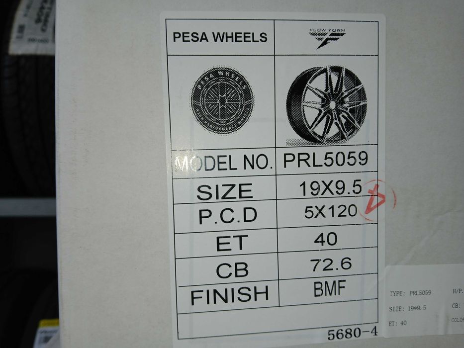 jantes 19 bmw 2+2 serie 3/4 - Novas