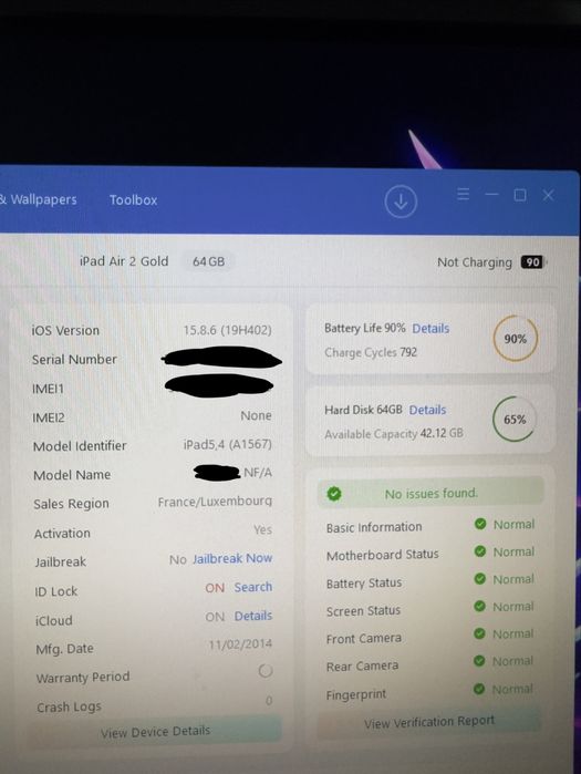 iPad 2 Air 64GB Cellular