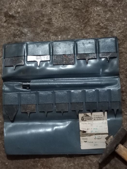 Wiertła ręczne do drewna z czasów PRL.