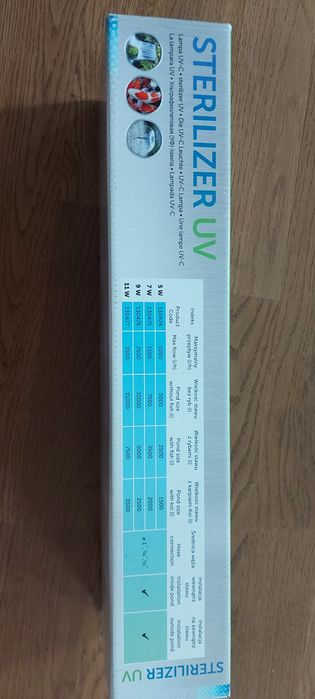 Lampa UV sterylizjer aquael