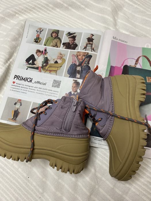 Черевики чоботи  zara 28