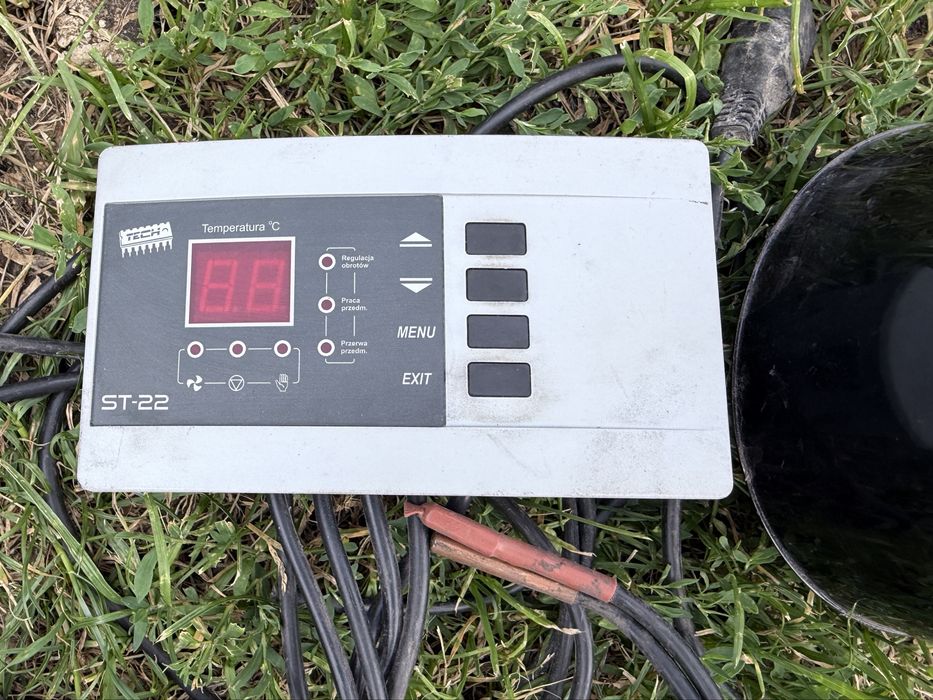 Sterownik TECH ST-22N + dmuchawa do kotła C.O. – komplet, sprawny