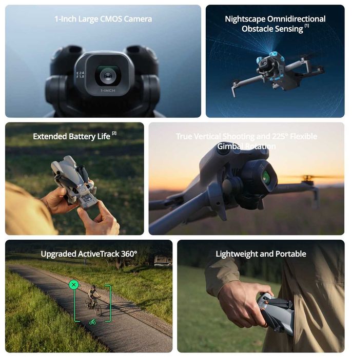 DJI Mini 5 Pro NOVO selado (vários modelos disponíveis)