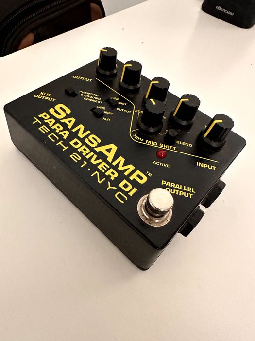 Tech 21 SansAmp Para Driver DI – Made in USA – Bom Estado