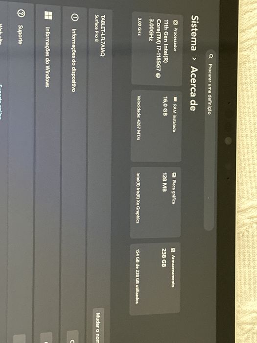 Microssoft surface pro 8