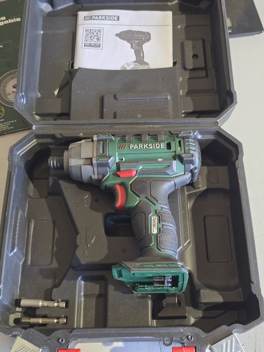 Aparafusadora impacto 20v parkside