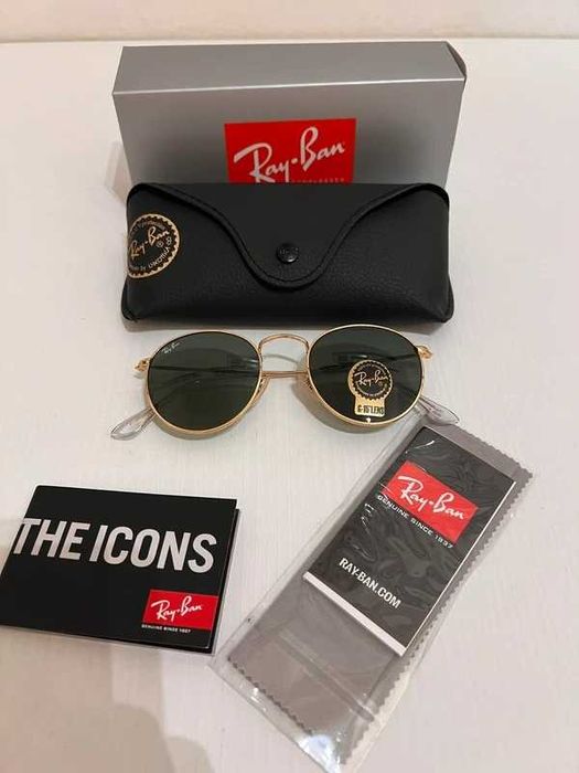 Okulary przeciwsłoneczne Ray-Ban Round Metal RB3447