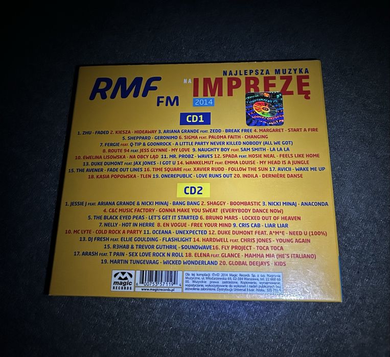 RMF FM - Najlepsza muzyka na impreze (2014) 2 CD!