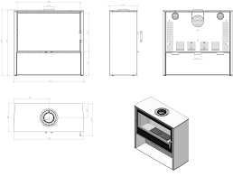 Piec kominkowy Lupo L koza kominek 11 kw