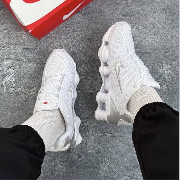 Кросівки Nike Shox TL White / Найк Шокс ТЛ