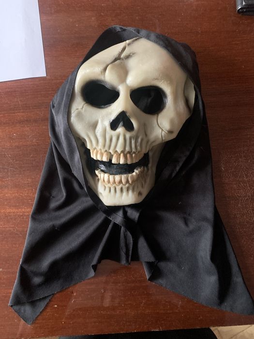 маска череп смертьПризрачне обличчя