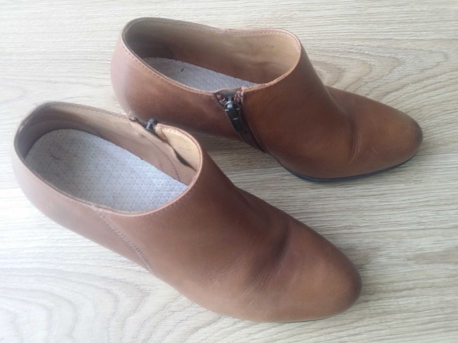 Buty wiosenne damskie  38 skórzane skóra naturalna