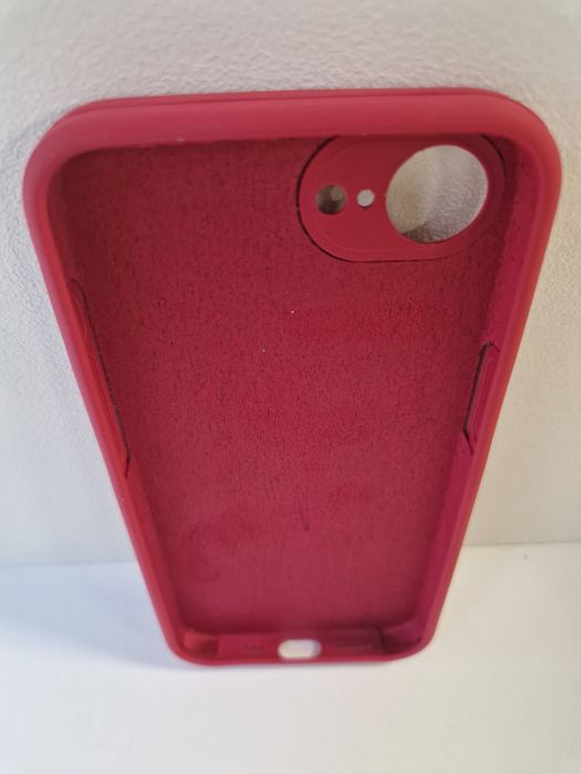 Silicone Lite Case do Iphone 16e/ 17e bordowy