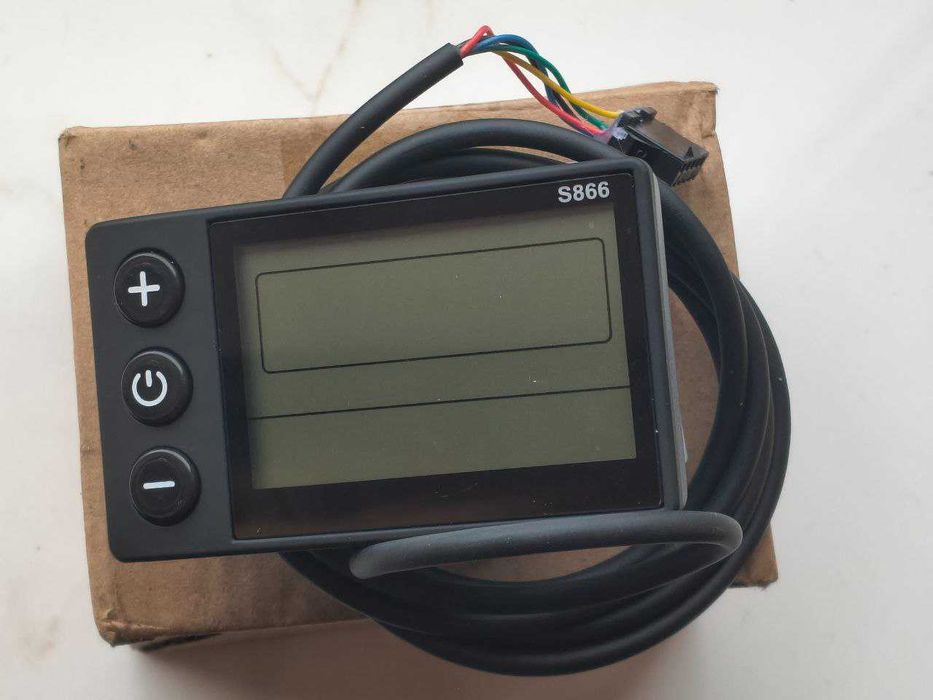 Дисплей LCD  SW S866  24;36;48В