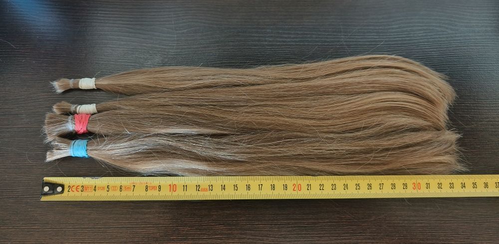 Włosy dziewicze blond od dziecka