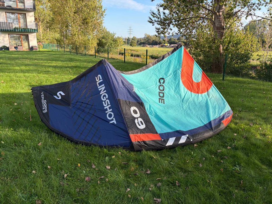 Kite Slingshot Code 9m V2 2026 - Jak nowy - Latawiec