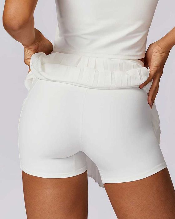 Спідниця-шорти Alo Yoga Fitness Skirt White 86001-WT