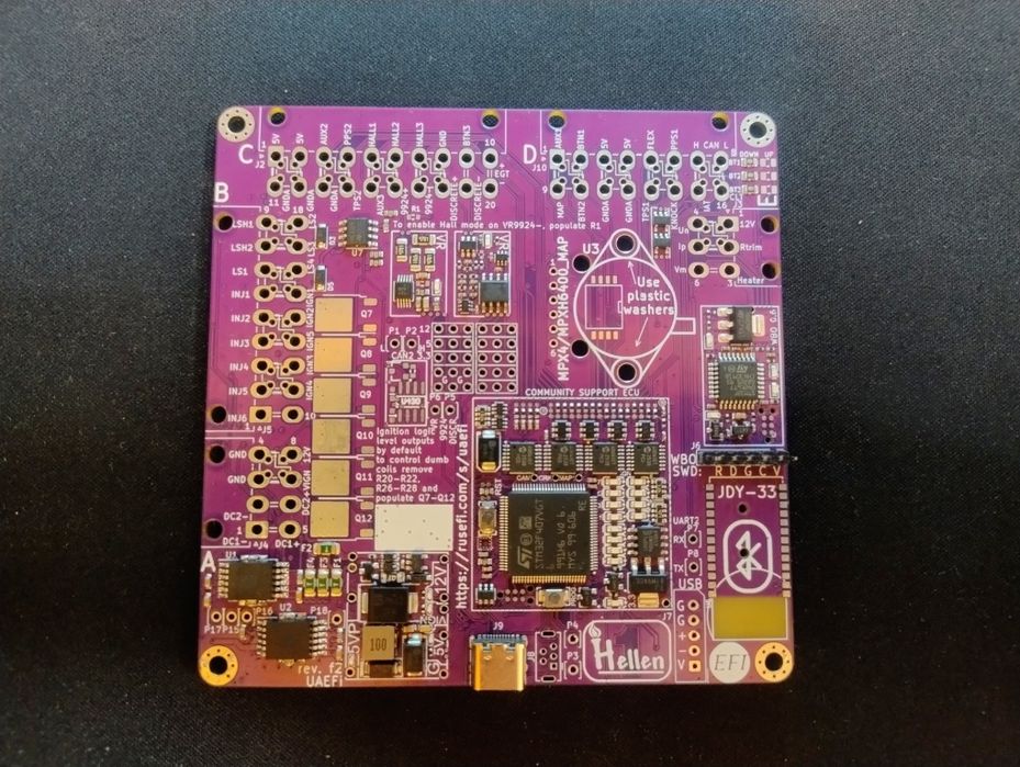 rusEFI uaEFI - Nowy sterownik Standalone - ECU
