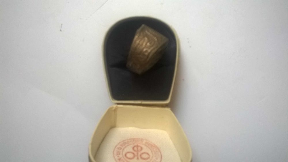 Кольцо, печатка, Алжир 70е годы ,20й размер