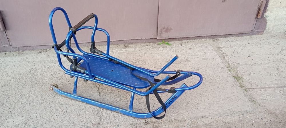 Санки детские с колесами