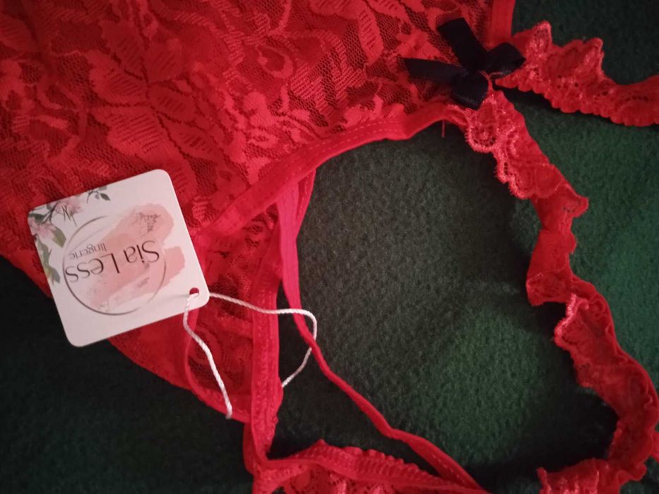 Мережевний боді з підв"язками до панчохів