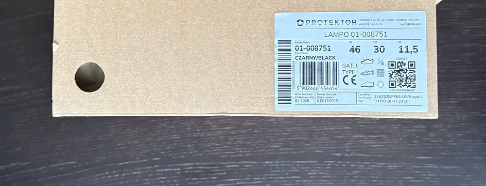 Buty Protektor Lampo