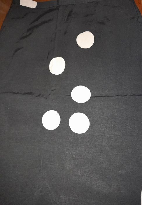 Saia vintage com bolas