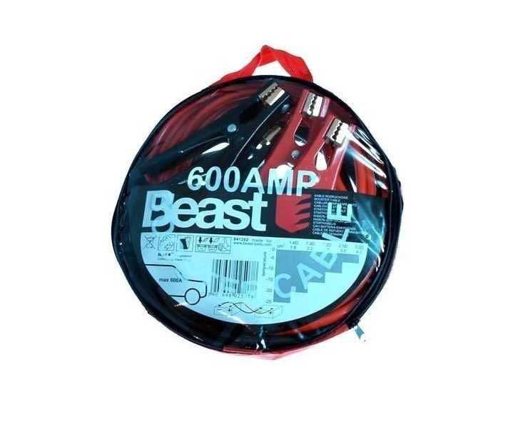 Kable rozruchowe do akumulatora 600A 4m