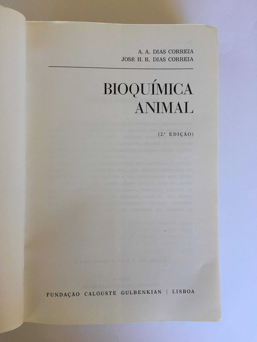 Bioquímica Animal