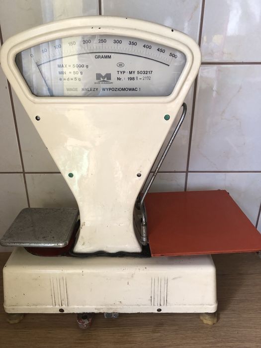 Waga szalkowa do 5 kg oryginał