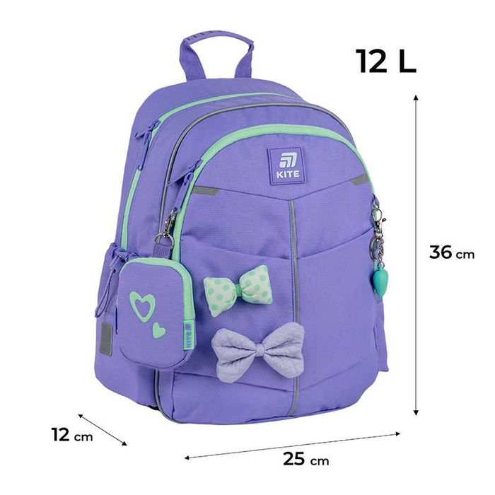 Рюкзак шкільний ортопедичний Kite Кайт Pretty Nice зріст 115 – 130 см