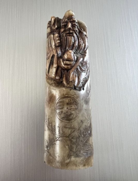 Costeleta de selo de pedra imortal esculpida