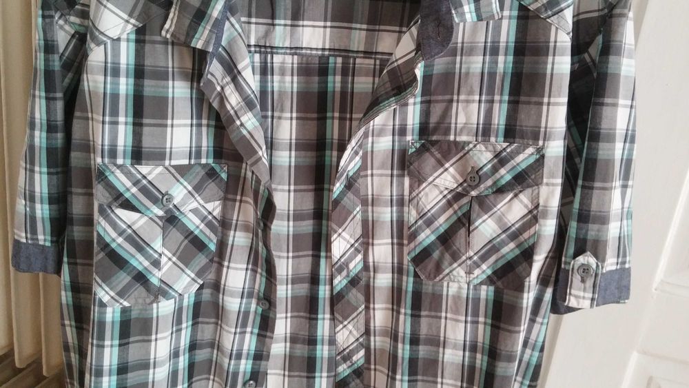 Super lekka bawełniana męska koszula na lato  - 3XL !!