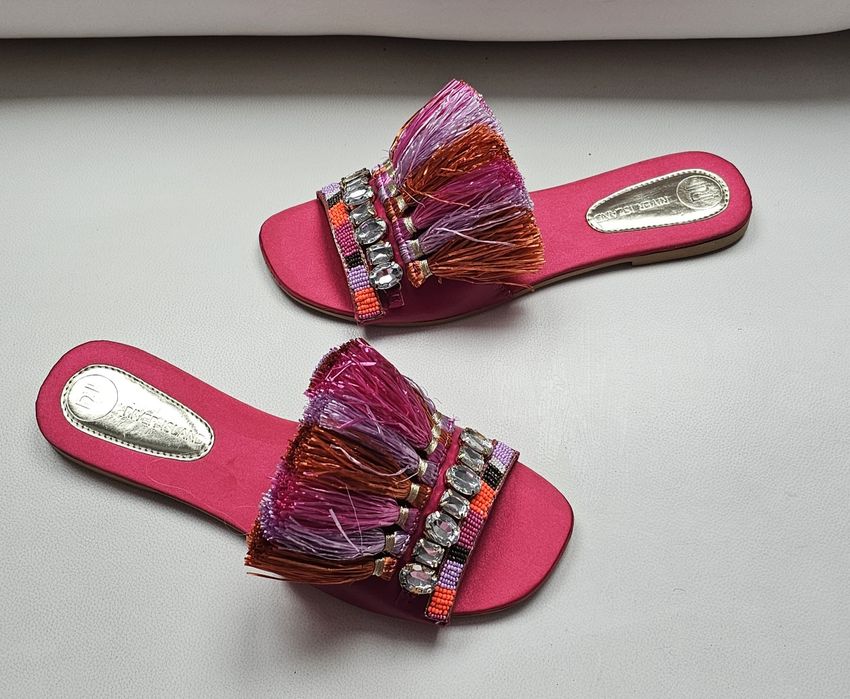 River Island klapki roz 42