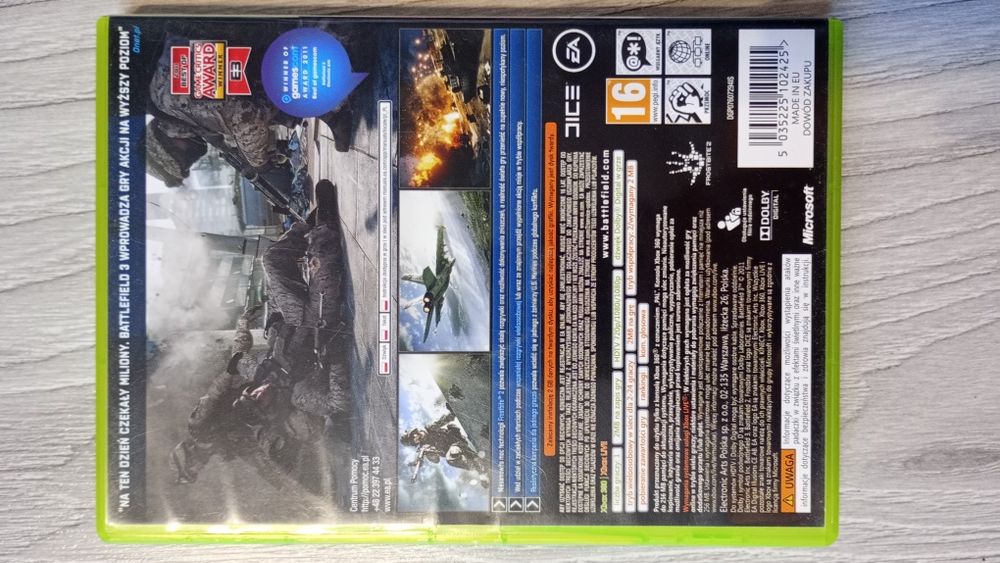 Battlefield 3 PL xbox360