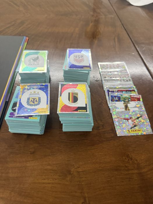 Caderneta completa panini world cup 2026 (incluindo os cromos da Coca Cola)