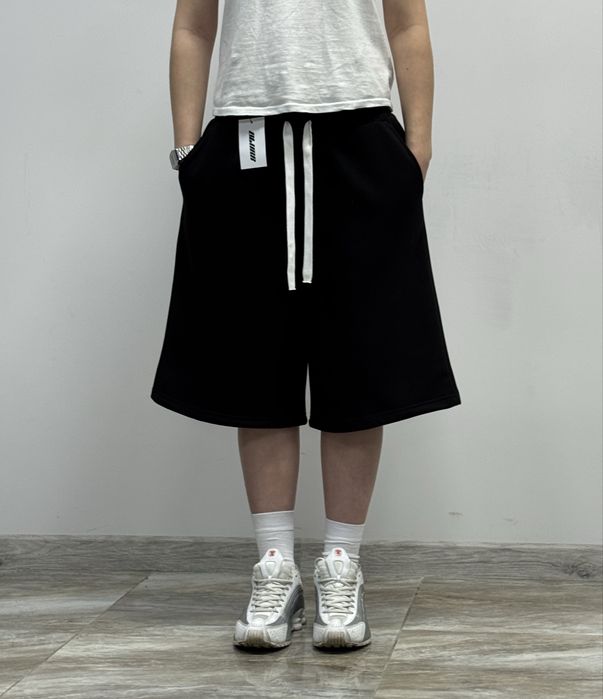 НОВІ широкі котонові шорти BAGGY sweatshorts S M L XL широкие спортивные шорты бегги rap streetwear drip jaded london typ