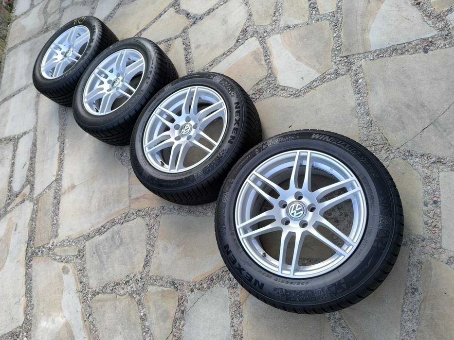 Alufelgi 17 5x112 opony zimowe 235/55R17 Audi VW Seat Skoda Merc 2023