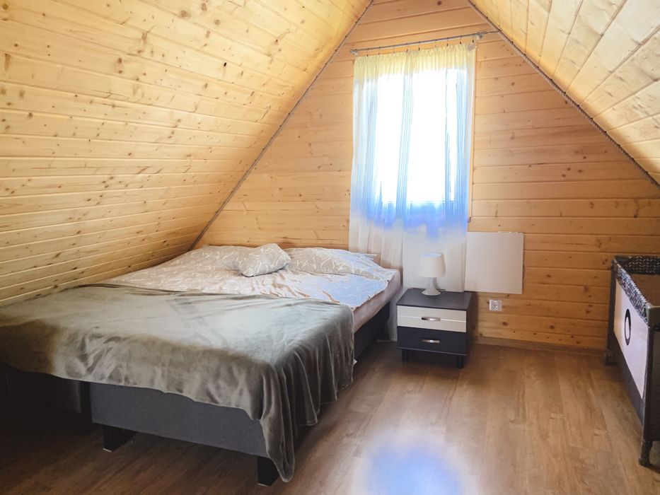 Domek z balia na Mazurach nad jeziorem do wynajecia