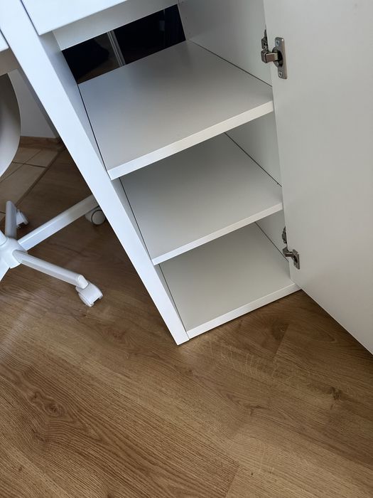 Biurko ikea białe