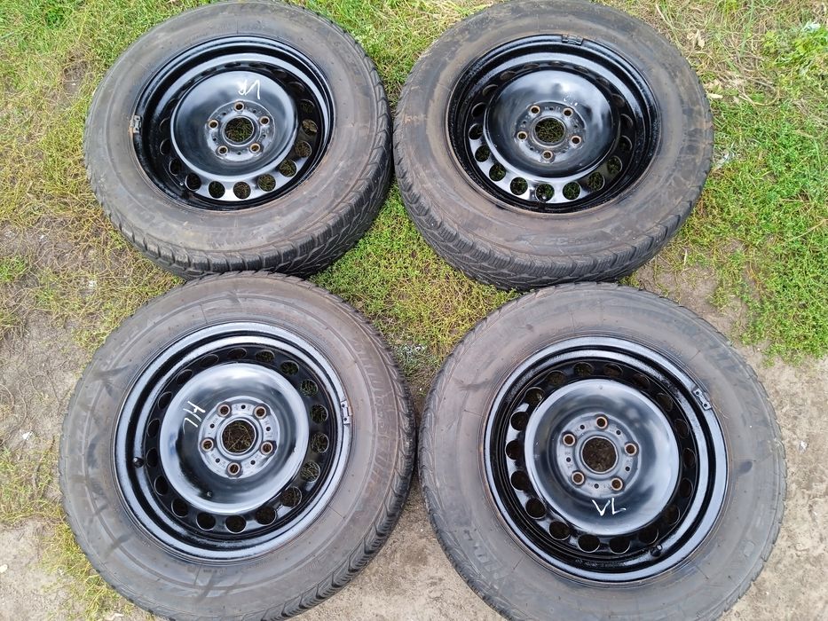 felgi stalowe 5x112 vw caddy golf sharan skoda octavia opony koła zimo