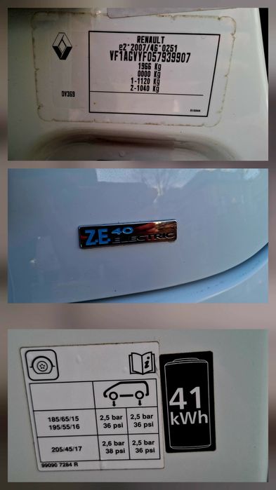 Продам Renault Zoe 41kw