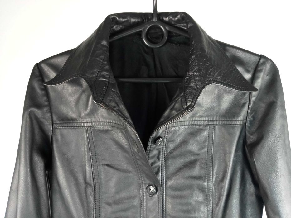 kurtka skórzana czarna