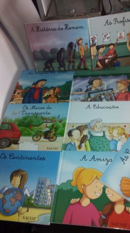 Coleção nova livros da salvat Os meus primeiros passos no mundo