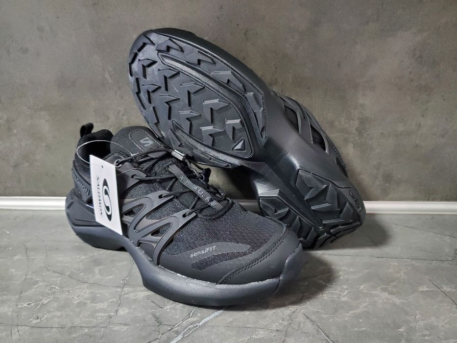 РОЗПРОДАЖ!!! Salomon  XT  PU. RE Advanced чорні чоловічі кросівки