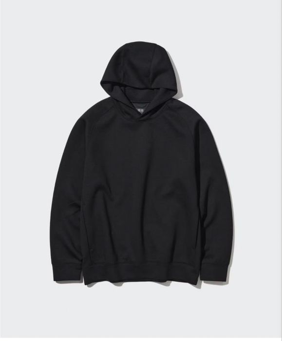 Легкі худі Uniqlo з технологією dry (DRY Stretch Pullover Hoodie)