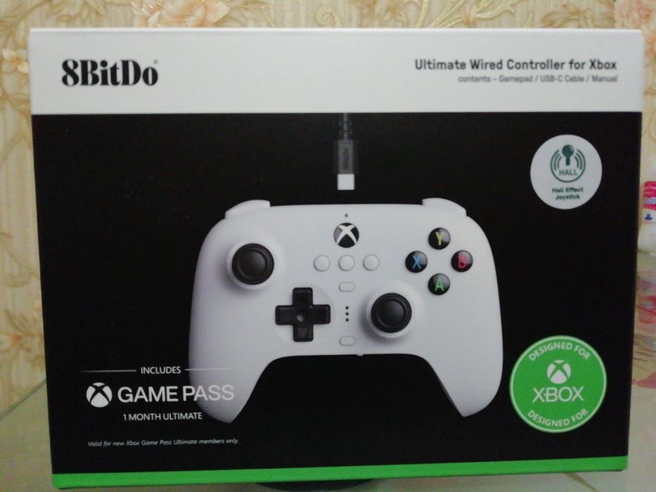 Геймпад 8Bitdo проводной для xbox. И pc
