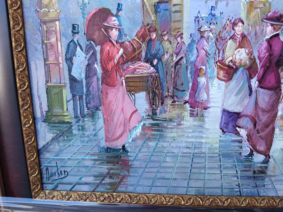Pintura a Óleo | Quadro | Moldura