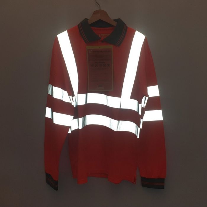 Polos Fluorescentes c/ Listras Reflexivas NOVOS