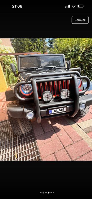 Jeep na akumulator auto